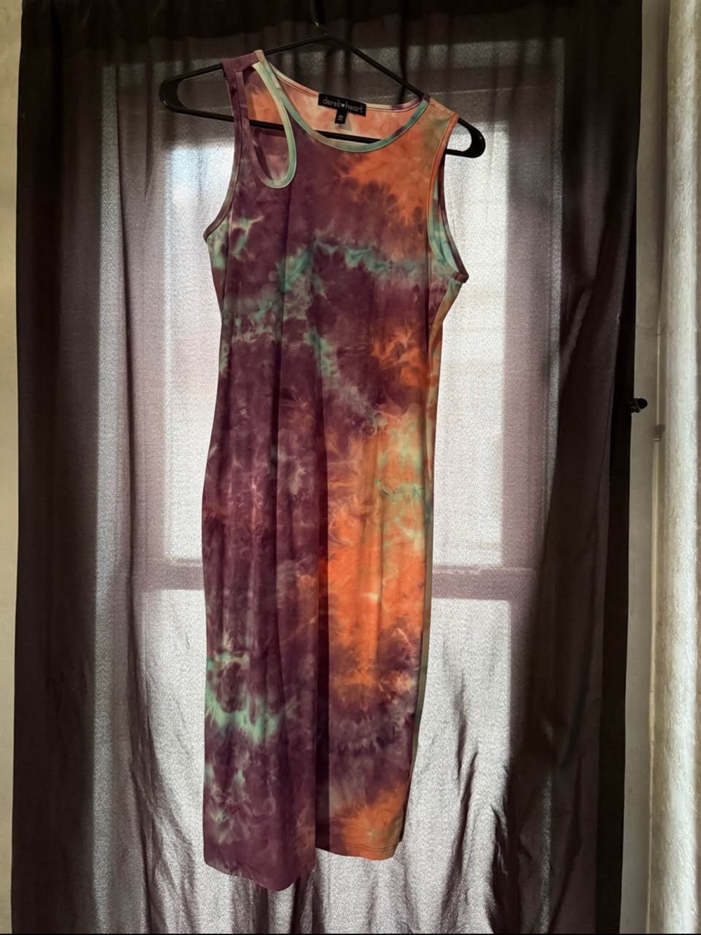 Body con tie dye dress